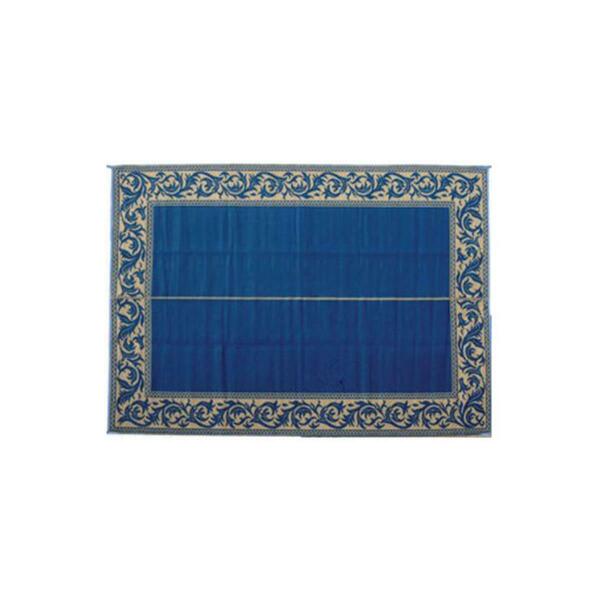 Mings Mark RD3 Classical Mat 6x9 Blue- Beige M1F-RD3